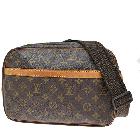 LOUIS VUITTON Reporter PM Crossbody Shoulder Bag Monogram Leather M45254 35YH387 - Picture 1 of 16